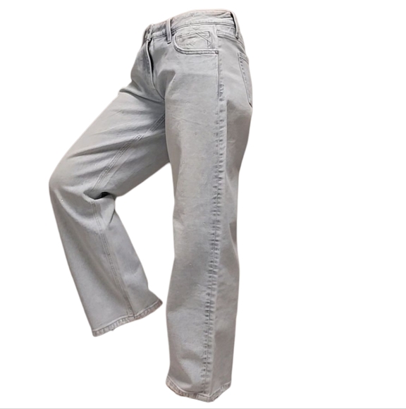 Maurices edgely™ High Rise Sparkle Relaxed Straight Jean - Picture 1 of 7